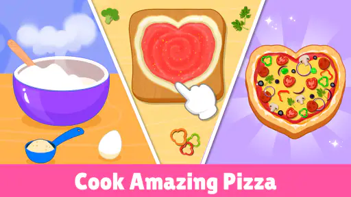 Pizza maker Kids Cooking games screenshot 10