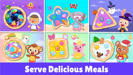 Pizza maker Kids Cooking games screenshot 11