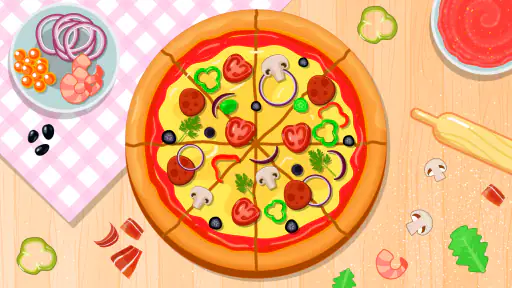 Pizza maker Kids Cooking games screenshot 9