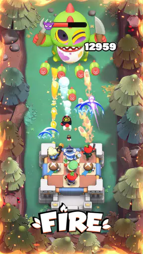 Plants on Fire: Clash & Defend screenshot 5