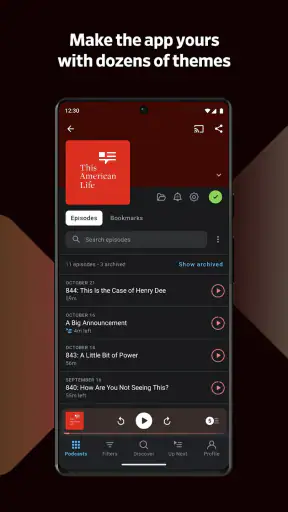 Pocket Casts - Podcast App screenshot 7