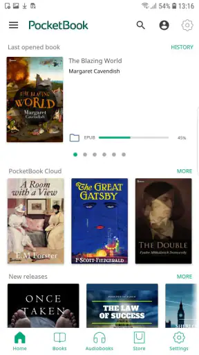 PocketBook reader - EPUB, PDF screenshot 1