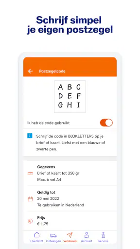PostNL screenshot 6
