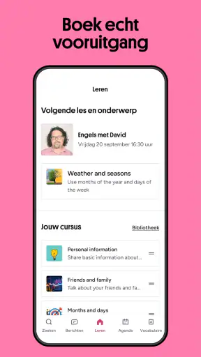 Preply: Taal Leren met app screenshot 8