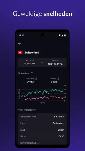 Proton VPN: Snel en veilig screenshot 5