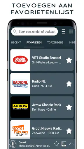 Radio Luisteren Nederland App screenshot 3