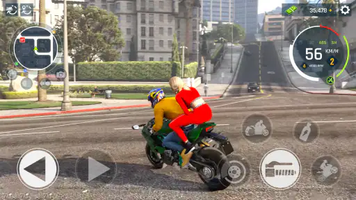 Real Moto Driving Racing World screenshot 12