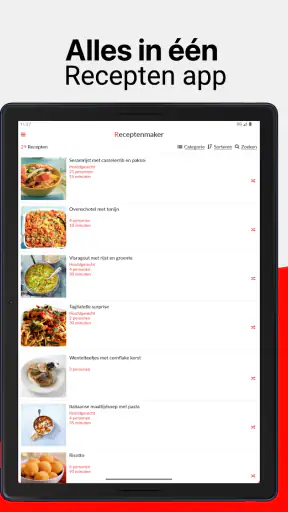Receptenmaker – jouw kookboek screenshot 11