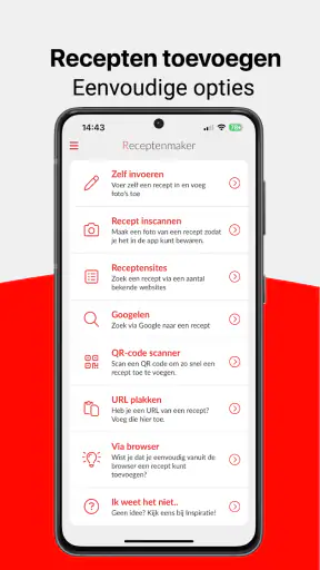 Receptenmaker – jouw kookboek screenshot 2