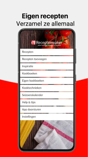 Receptenmaker – jouw kookboek screenshot 5