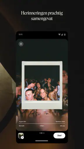 Retro — Foto's met vrienden screenshot 4