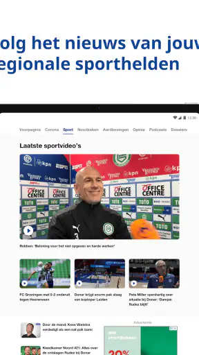 RTV Noord - Groningen nieuws screenshot 7