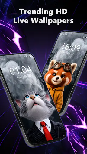 Silly Fun Smile Live Wallpaper screenshot 7