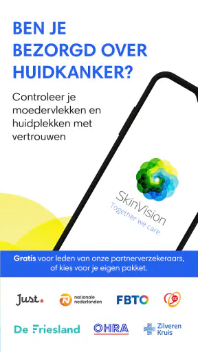 SkinVision - herken huidkanker screenshot 1