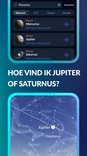 Sky Tonight: Sterren Herkennen screenshot 2