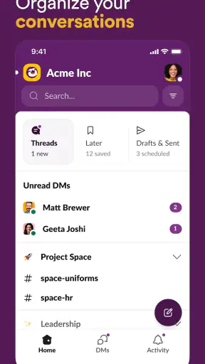 Slack screenshot 2