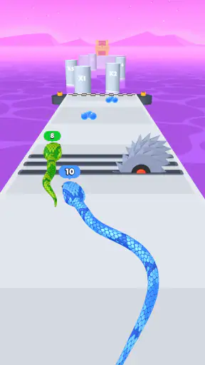 Snake Run Race: Slangen spel screenshot 3