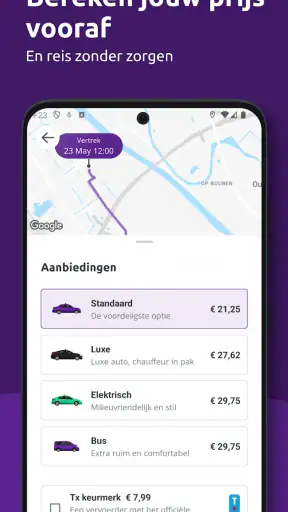 sneleentaxi: een rit boeken screenshot 2