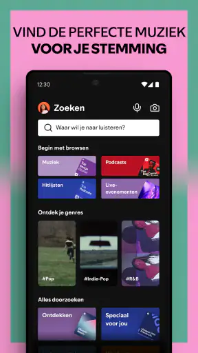 Spotify: Muziek en podcasts screenshot 5