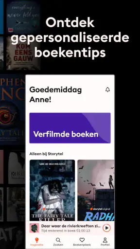 Storytel - Luisterboeken app screenshot 10
