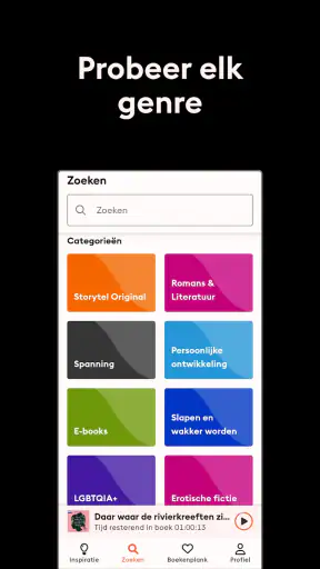 Storytel - Luisterboeken app screenshot 12