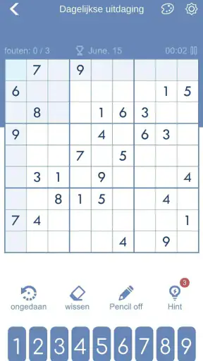Sudoku - Sudoku puzzels screenshot 3