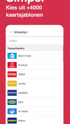 SuperCards: Klantenkaarten screenshot 4