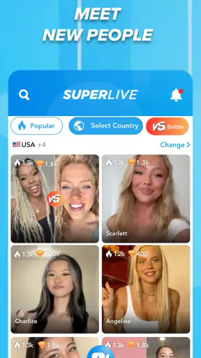 SuperLive - Live stream & chat screenshot 3