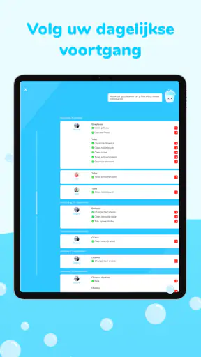 Sweepy Huishoudelijke planning screenshot 10