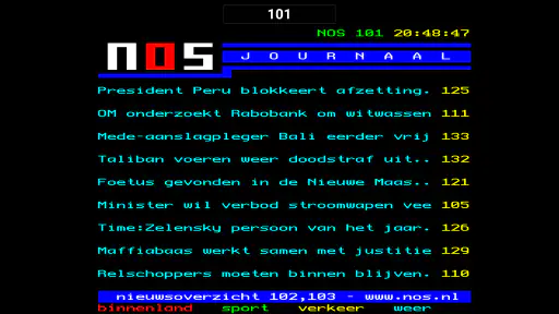 Teletekst screenshot 10