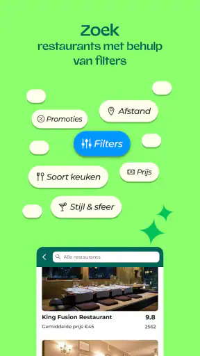 TheFork- reserveer restaurants screenshot 3
