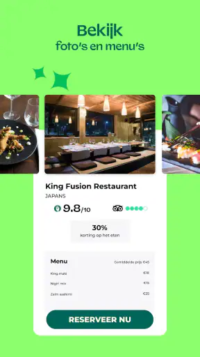 TheFork- reserveer restaurants screenshot 4