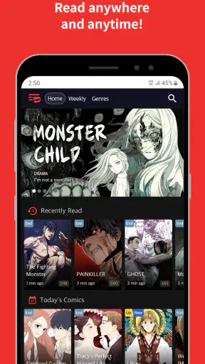 Toomics - Read Premium Comics screenshot 1