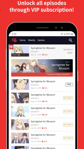 Toomics - Read Premium Comics screenshot 2