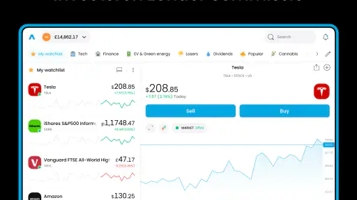 Trading 212 - Aandelen & ETFs screenshot 12