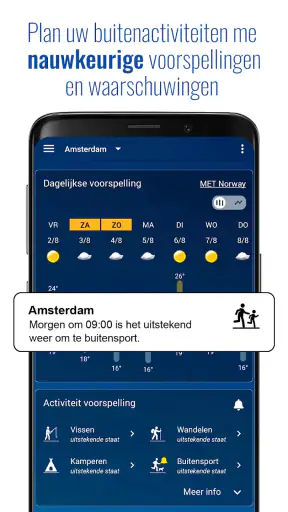 Transparante klok en weer screenshot 2