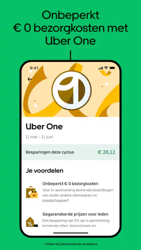 Uber Eats: Eten bestellen screenshot 12