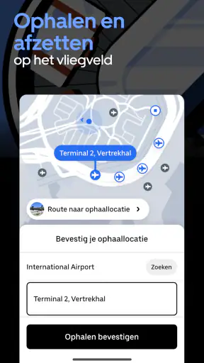 Uber - Vraag een rit aan screenshot 6
