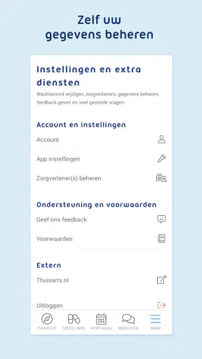 Uw Zorg Online screenshot 7