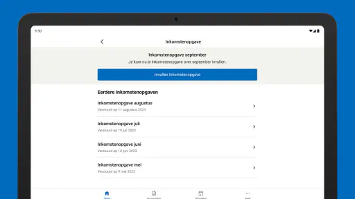 UWV-app screenshot 10