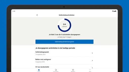 UWV-app screenshot 12