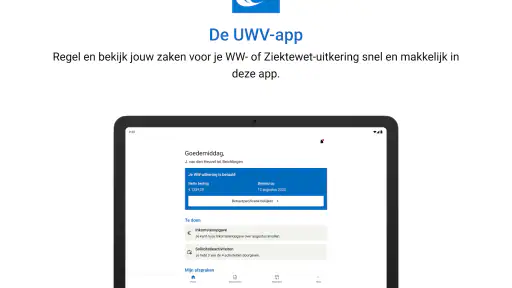 UWV-app screenshot 9