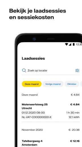 Vattenfall InCharge screenshot 5