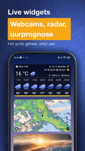 Ventusky: Weer & Buienradar screenshot 8