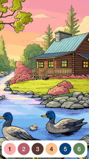 Verf op nummer kleurspellen screenshot 7