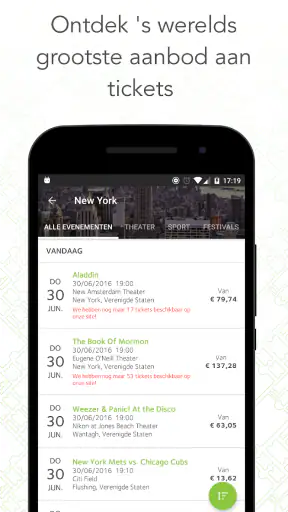 viagogo Tickets screenshot 2