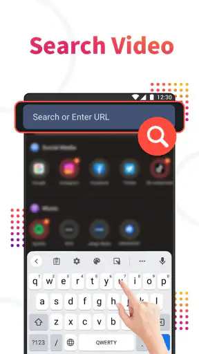 Video downloader, save video screenshot 2