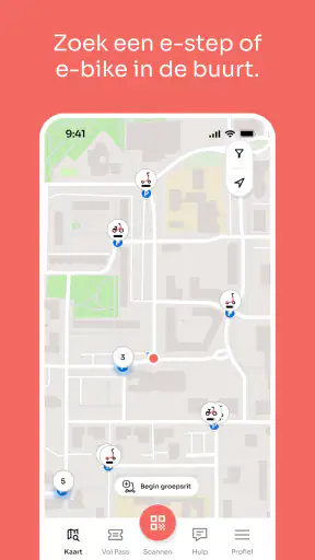 Voi – e-steps en e-bikes huren screenshot 2