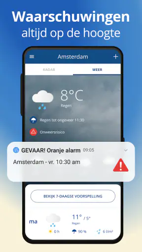 Weer24: Weer & Regenradar screenshot 4