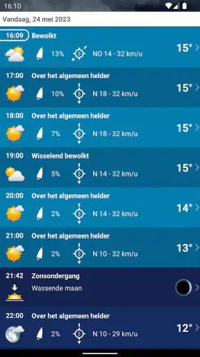 Weer Nederland XL PRO screenshot 4